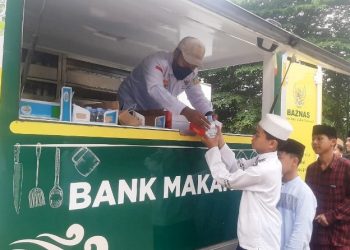 BAZNAS Distribusikan Makanan Siap Saji di Panti Asuhan dan Ponpes