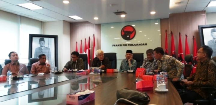 Pertemuan Dewan Pers dengan Fraksi PDI Perjuangan DPR RI. (IST)