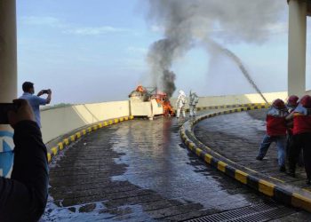 ITC BSD Gelar Simulasi Kebakaran