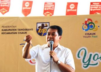 Buka Cisauk Youth Fest, Sekda: Generasi Muda Motor Penggerak Promosi Produk Lokal Berkualitas