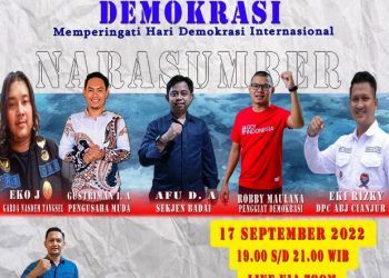 Peringati Hari Demokrasi Internasional, Pokja Wartawan Harian Tangsel Bareng BADAI Gelar Talkshow