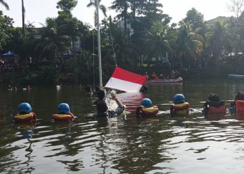 HUT ke-77 RI, GANESPA Bareng Pokja Wartawan Tangsel Kampanyekan Pelestarian Lingkungan