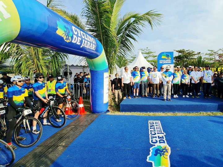 bank bjb Dukung Cycling De Jabar. (IST)