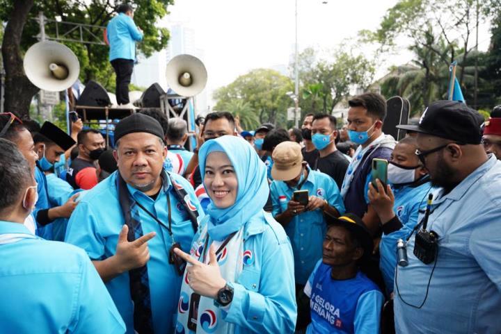 Partai Gelora daftar ke KPU RI. (IST)