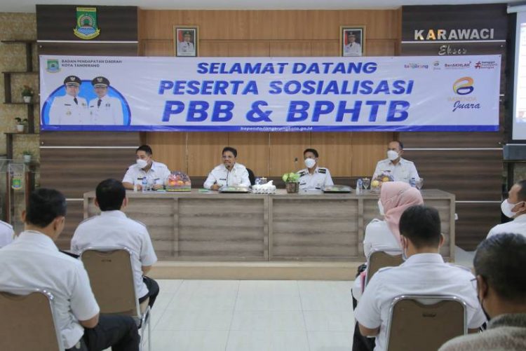 Sosialisasi PBB-p2 dan BPHTB Kota Tangerang. (KEY)