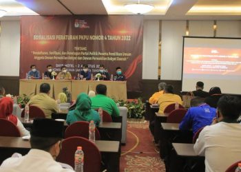 Soisalisasi PKPU, Sachrudin: Penyelenggaraan Pemilu Harus Kondusif