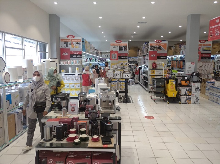 Gerai baru ACE Hardware di Kota Serang. (IST)