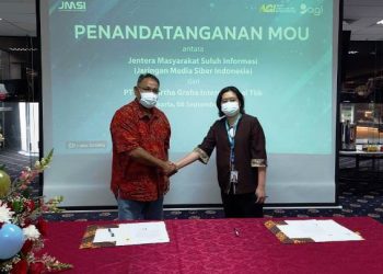 PT Bank Artha Graha Internasional Tbk dan JMSI Tandatangani Teken Kerjasama Kemitraan
