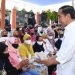 Presiden Jokowi Tinjau Penyaluran Bantuan Pemerintah di Kota Baubau