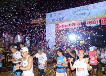 Ribuan Peserta Ramaikan Tangsel Marathon