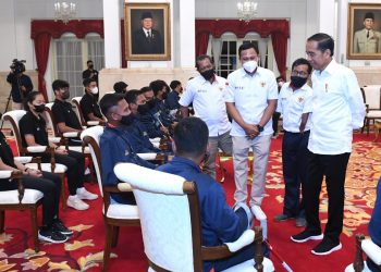 Terima Pengurus dan Atlet PSAI, Presiden Jokowi Senang atas Prestasi Timnas Sepak Bola Amputasi Lolos ke Piala Dunia