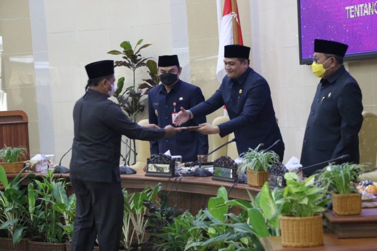 Rapat paripurna DPRD Kabupaten Tangerang. (RIK)