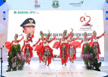 Meriahkan HUT Banten, Pemkot Tangerang Ramaikan Parade Kebudayaan