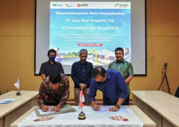 Penuhi Kebutuhan Gas Bumi Rumah Tangga dan Horeka di Bintaro, PGN Subholding Gas Pertamina Gandeng Jaya Real Property
