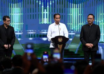 Presiden Jokowi Luncurkan Platform Digital Jagat Nusantara di The Ballroom Djakarta Theater