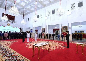 Presiden Lantik Gubernur dan Wakil Gubernur DIY Periode 2022-2027