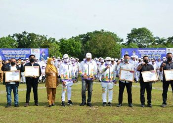 Kukuhkan Kontingen Porprov Kabupaten Tangerang Bupati Zaki: Pertahankan Juara Umum