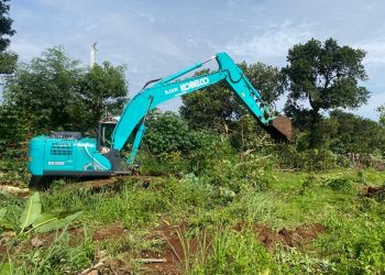 Penertiban 6 Hektar Bidang Lahan UIII Terase I Berjalan Lancar