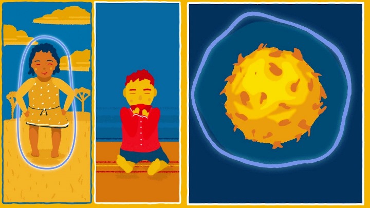 Ilustrasi Virus Polio