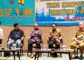 Tingkatkan Kompetensi dan Beretika, Dinas SDABMBK Kota Tangsel Gelar Peningkatan Keinsinyuran