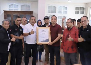 PP JMSI Beri Penghargaan ke Penjabat Walikota Sabang