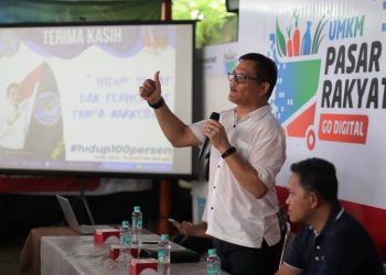 Pelaku UMKM di Pasar Modern BSD City Diedukasi Bahaya Narkoba