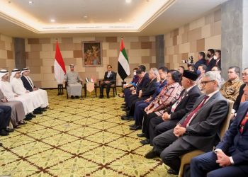 Presiden Jokowi Bertemu dengan Presiden MBZ di BNDCC