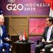 Presiden Jokowi Lakukan Pertemuan Bilateral dengan Presiden AS Joe Biden