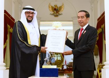 Presiden Jokowi Terima Penghargaan Perdamaian Internasional Imam Hasan bin Ali Tahun 2022