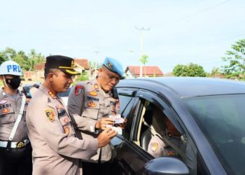 Wakapolres Pesawaran Kaget Mobinya Dirazia