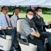 Saat Presiden Jokowi Ajak Presiden Rwanda Naik Mobil Golf