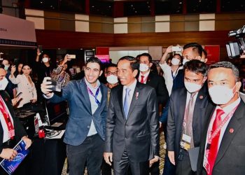 Saat Presiden Jokowi Mendadak Tinjau Media Center G20