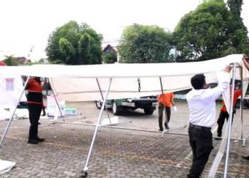 Bantu Korban Gempa Cianjur, BAZNAS Bangun Tenda Darurat dan Siapkan Tim Nakes