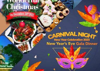 Semarak Pergantian Tahun, Hotel Santika Premiere Bintaro Carnaval Night Banyak Hadiah Menarik