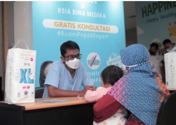 MAKUKU Beri Konsultasi Gratis Masalah Ruam Popok di RSIA Bina Medika Tangerang