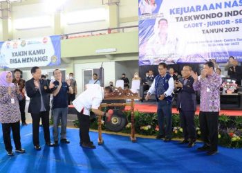 865 Atlet Bertarung di Kejurnas Taekwondo