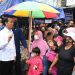 Presiden Jokowi Berikan Bansos kepada Para Pedagang di Pasar Baru Subang