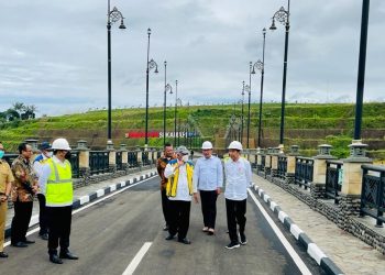 Presiden Jokowi Resmikan Bendungan Sukamahi di Kabupaten Bogor