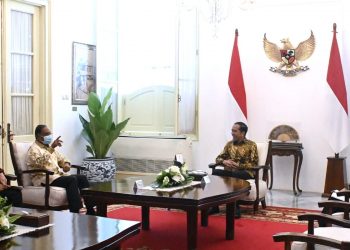 Presiden Jokowi Terima Menteri Luar Negeri Malaysia di Istana Merdeka