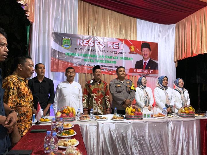 Reses anggota DPRD Kota Tangerang. (YUL)