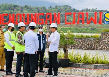 Resmikan Bendungan Ciawi, Presiden Jokowi: Mampu Reduksi Banjir di Jakarta