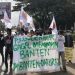 Tuntut Pembatalan Raperda SOTK, Jaringan Pemuda dan Mahasiswa Geruduk Pemprov dan Gedung DPRD Banten