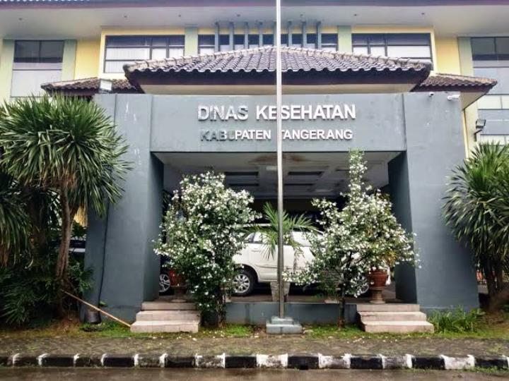 Gedung Dinas Kesehatan Kabupaten Tangerang. (RIK)