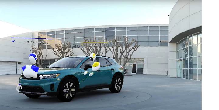 Honda kembangkan model mobil dengan teknologi virtual reality. (IST)