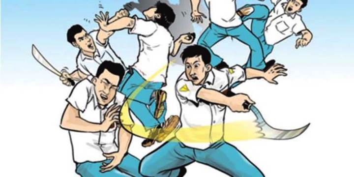 Ilustrasi tawuran.(NET)