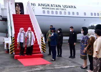 Kunjungan Kerja Perdana Ibu Iriana dan Anggota OASE KIM di Tahun 2023