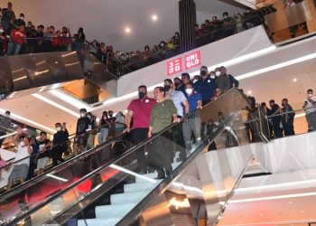 Presiden Jokowi Kunjungi Pusat Perbelanjaan di Kota Manado
