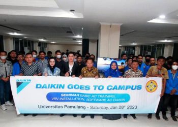 Dihadapan Mahasiswa Universitas Pamulang, DAIKIN Perkenalkan Inovasi dan Karir Di Industri Tata Udara