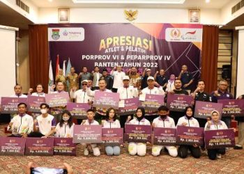 Atlet Porprov dan Peparprov Kabupaten Tangerang Berprestasi Diberi Bonus Uang Tunai