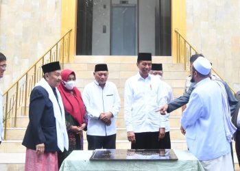 Presiden Jokowi Resmikan Penataan Kawasan Masjid Ahmad Yani Kota Manado